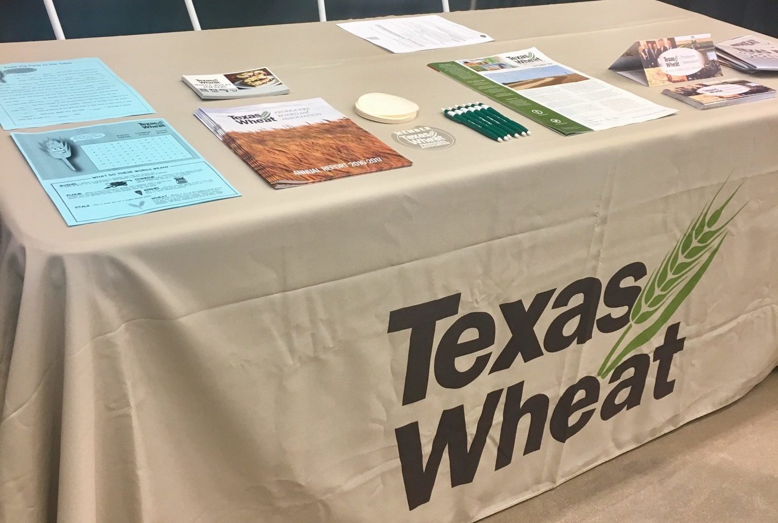 texas wheat booth