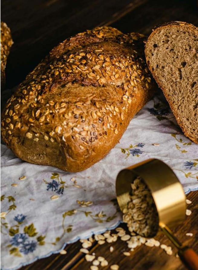 Molasses Oat Bread